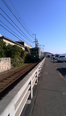 江ノ電沿線歩いてみる　～鵠沼から稲村ヶ崎　