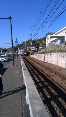 江ノ電沿線歩いてみる　～鵠沼から稲村ヶ崎　