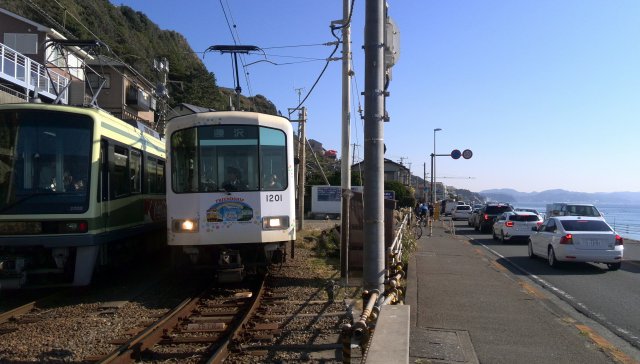 江ノ電沿線歩いてみる　～鵠沼から稲村ヶ崎　